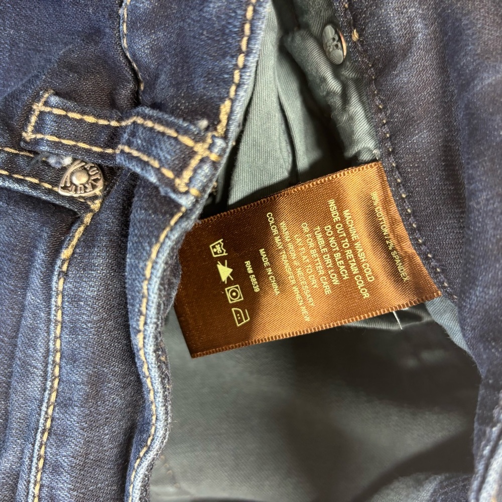 Kut from the Kloth Womens 6 Blue Diana Skinny Jeans Stretch Y2K Denim - Picture 8 of 11